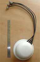 Low Profile, dual frequency antenna